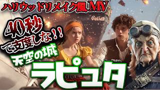 【天空の城ラピュタ】40秒で支度しな！ドーラ一味の逆襲、シータとパズーの反逆｜Spin-off of Castle in the Sky【アニソン】