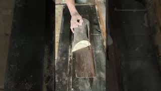 strafhtening molave trunk using table saw #diyworks  #solidwood # #shortsvideo #woodcut