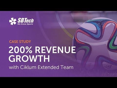 SBTech Grew 200% in Revenue with Ciklum