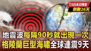 Global earthquake signals "appear every 90 seconds" - Is the earth's crust moving?!