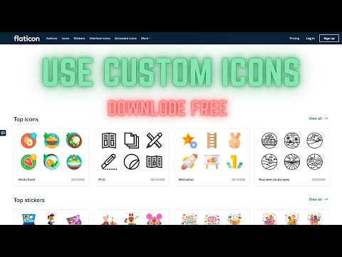 👍How to use Custom Icons in HTML CSS Website | #freeicons
