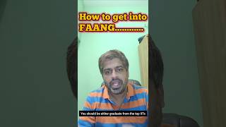 How to get into FAANG companies #shorts #faang #jobs
