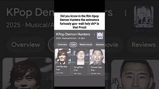 Did you know in the film Kpop Demon Hunters... #meme #memes #dank #kpopdemonhunters #prozd #dankmeme