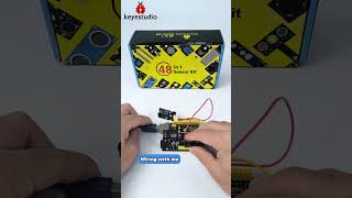 #shorts 🐞 Explore Sensor 🤖Get to know  Analog Sound Sensor Today📣#keyestudio #arduino #stem #robot