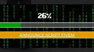 Announce Script Fivem - Fivem Store | Fivem Script : FiveM ESX Scripts