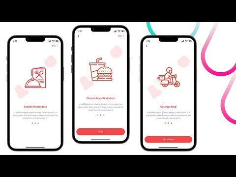 Figma Food Mobile App Design (Part 4) in Hindi
