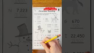 Who misses doing #Christmas worksheets? #Shorts #nostalgia #math