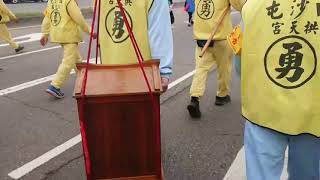 香擔一路挑回白沙屯..2021白沙屯媽祖進香