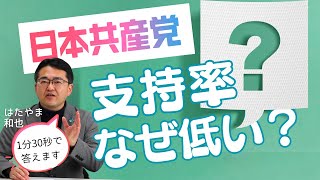 「どうして日本共産党は支持率が低いの？」はたやま和也さんに聞いてみました　#働く　#裏金　#報道　#支持率　#世論調査　#政治