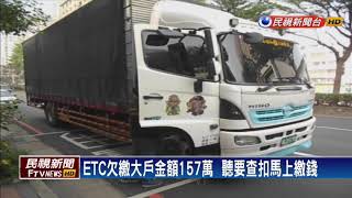 別以為欠繳ETC沒事... 恐被扣車.查封診所－民視新聞