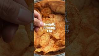 Tips for making super crispy potato chips! Don't forget the addictive shrimp seasoning🤤