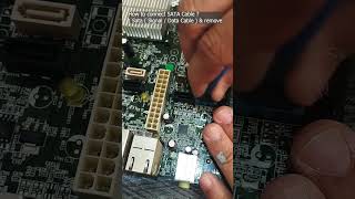 how to connect sata cable | sata data cable | Optiplex 330 #shorts #shortvideo #how