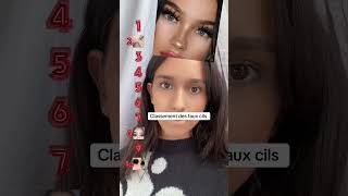 Classement faux cils #shortvideo #humour #challenge #jul #makeup #drole