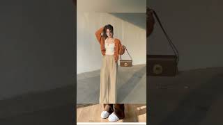 Casual Korean outfits for girls #outfit #korean# #casual