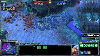 Zenio vs Naniwa ZvP Game 2 Starcraft 2 EonShiKeno