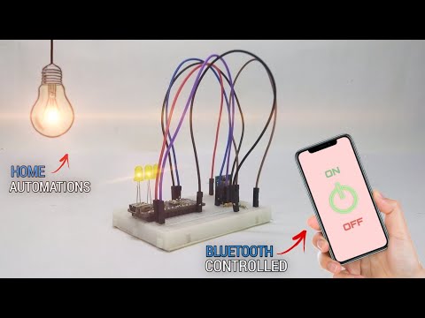 Home Automation System | Smart Home Kaise Kare | Home Automation Using Bluetooth | REYAX RYB0801Lite