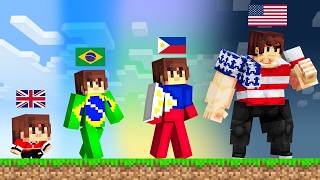 Minecraft But There's Country Upgrades