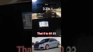 Audi RS3 - STAGE 3 - 1/4 MILE RUNS!