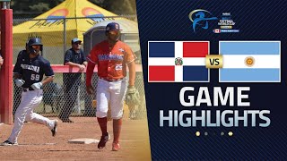 HIGHLIGHTS | 🇩🇴 Dominican Republic vs 🇦🇷 Argentina | WBSC Men's Softball World Cup Finals 2025