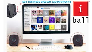 ( iball decor 9)2.0 multimedia speakers (black) sound test for PC laptop