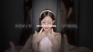 POV : YOU ARE A KPOL IDOL #kpop #kpopgrupo #koreanidols #kpopedit #koreanwave #koreansingers