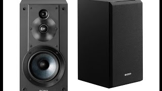 Amazon Price Drop! Sony SSCS5 3-Way 3-Driver Bookshelf Speaker System (Black) Save $111!