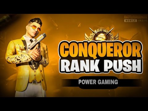 Conqueror rank push..💯🙌#pubgbattlegroundsmobileindiagameplay