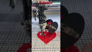 Autowin's PXH TYPE MULTI-COLOR TAPE MIXING EMBROIDERY MACHINE #machine #factory #embroiderymachine