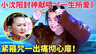 一首歌唱哭全场人！小沈阳封神献唱《一生所爱》紧箍咒一出众星落泪，比卢冠廷还痛彻心扉！【跨界唱将】