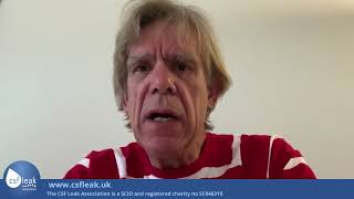 Russell Secker's experience with a CSF leak & SIH