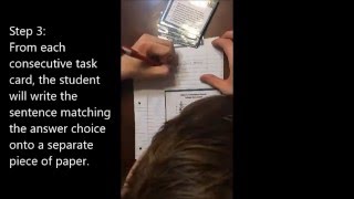 Practice Cards by Literature4u on Teacherspayteachers.com
