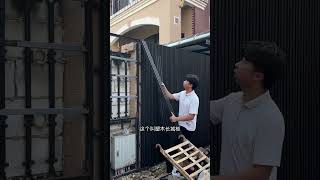 塑木長城板 庭院新亮點 室內外通用 打造高品質空間 #塑木長城板 #裝修材料 #環保新材 #室內外裝飾 #牆面裝飾