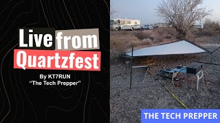 Live from Quartzfest 2025 - The wind killed my EmComm Tools presentation