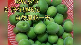 梅酒簡易成功製作方法🍸🥳🥳🥳清晰版