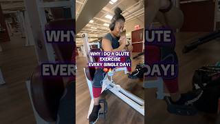WHY I DO A GLUTE EXERCISE EVERY SINGLE DAY‼️ #comedyshorts #glutes #fitover40 #fitness #exercise