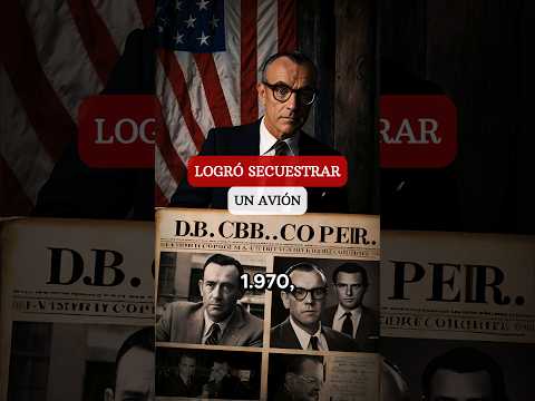 D.B. COOPER ✈ El SECUESTRADOR que Desapareció #D.B. Cooper, #secuestro aéreo, #misterio sin resolver