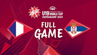 Class 9-10 game | France v Serbia | Full Basketball Game | FIBA U19 Basketball World Cup 2025