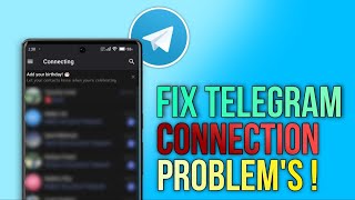 Solve Telegram Connecting Problem || Tech Wash