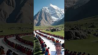 Mount Kailash, the first of the sacred mountains, the center of the world, make a wish,☝️✨☝️