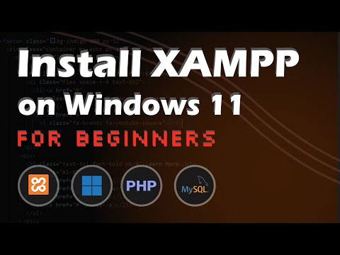 How to Install XAMPP Server on Windows 11 for Beginners | Set up PHP and MySQL Server from Scratch