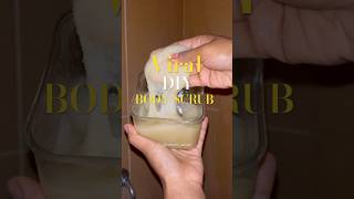 Viral DIY body scrub 🥵 Thank me later ❤️ #diybodyscrub #viralshorts #viraldiy #shortsfeed