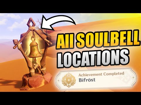 All 9 Soul Bell Locations Sumeru ( Hidden Achievement - Bifrost ) Genshin Impact 3.6