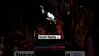 INSANE Double Backflip with Double Twist 😱 #acrobatics #circus