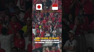 RIBUAN SUPORTER GARUDA SIAP GUNCANG SUITA CITY STADIUM #shortvideo #shorts #short  #japan #football