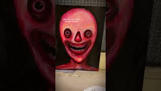 Sharing my art until I reach the right weirdos #creepyart #myart #horrorart