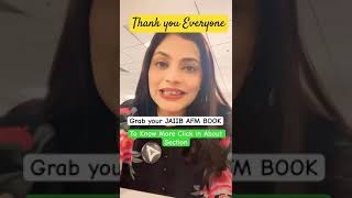 Thank you Everyone Grab your JAIIB AFM Book to Know More Click in About Section #jaiibafm #banker