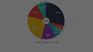 CSS Drawing - Daily-Schedule