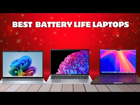 Best Battery Life Laptops 2025 [watch before you buy]