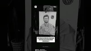 PW Ritik sir sketch potrait #pw #pwshorts #ritiksir #udaan #pwfoundation #viralshorts
