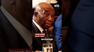 Trump Asks Liberian President Where He Learned to Speak 'Beautiful English'